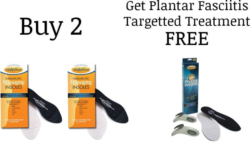 Buy tow massagin insole and get plantar fasciitis free
